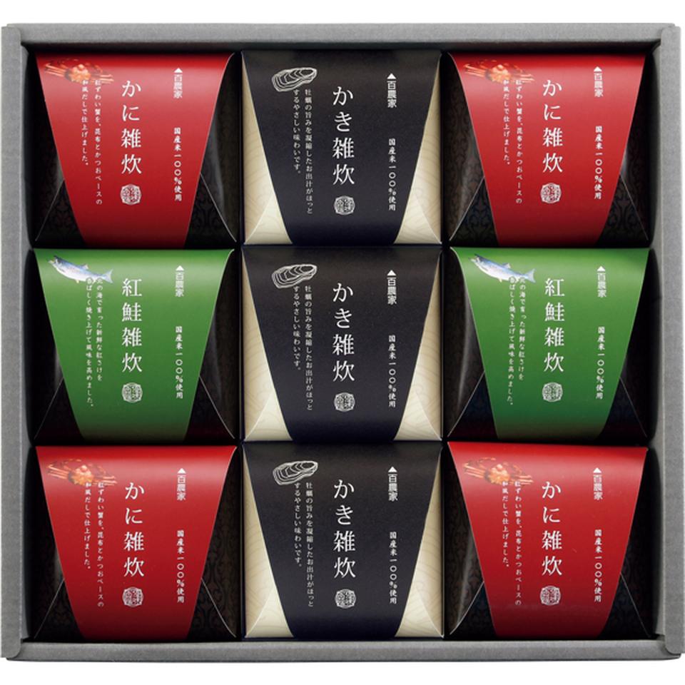【お歳暮 ギフト早得】百農家 海鮮雑炊詰合せ 商品画像(1)