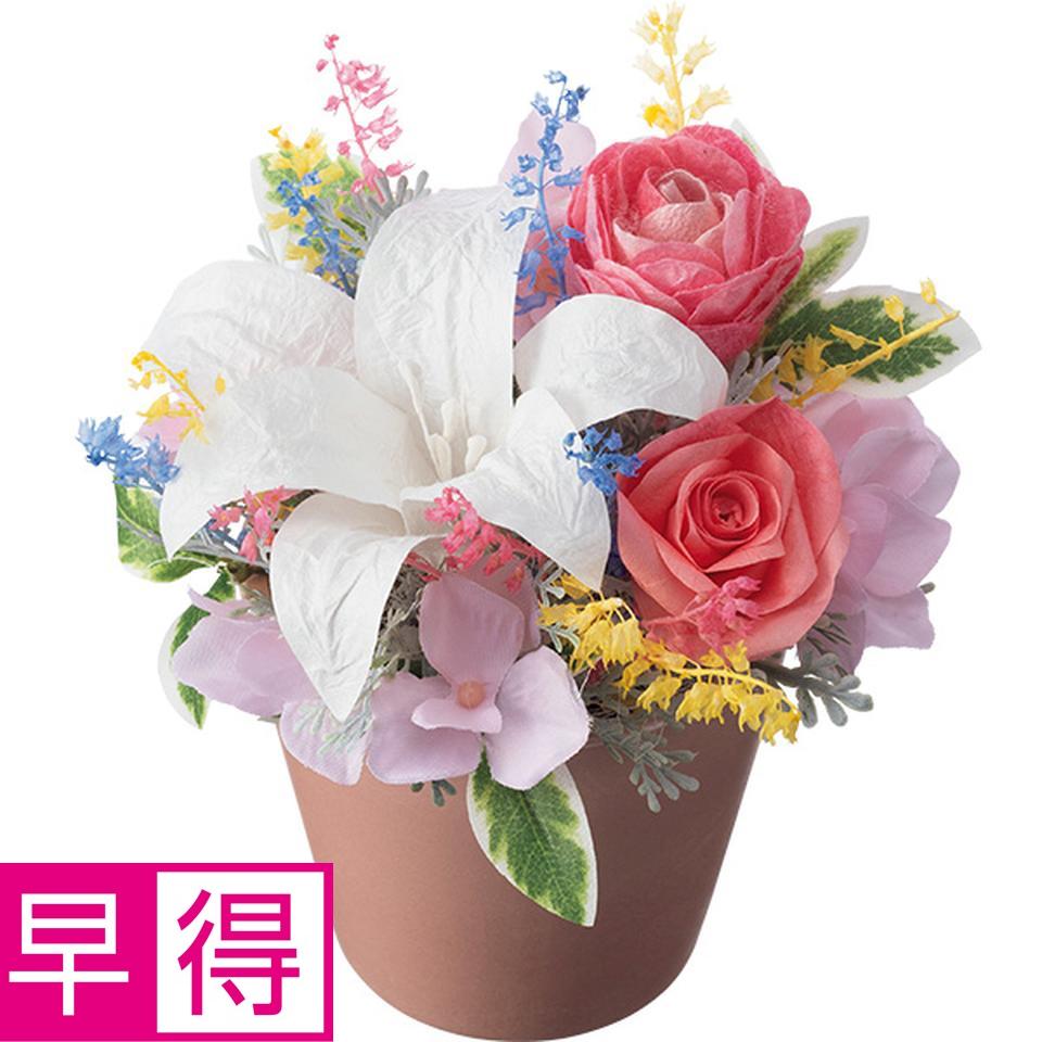 【夏の贈りもの早得】Ｌｕｎａ　シルクと和紙で彩る花「夏彩花」 商品サムネイル