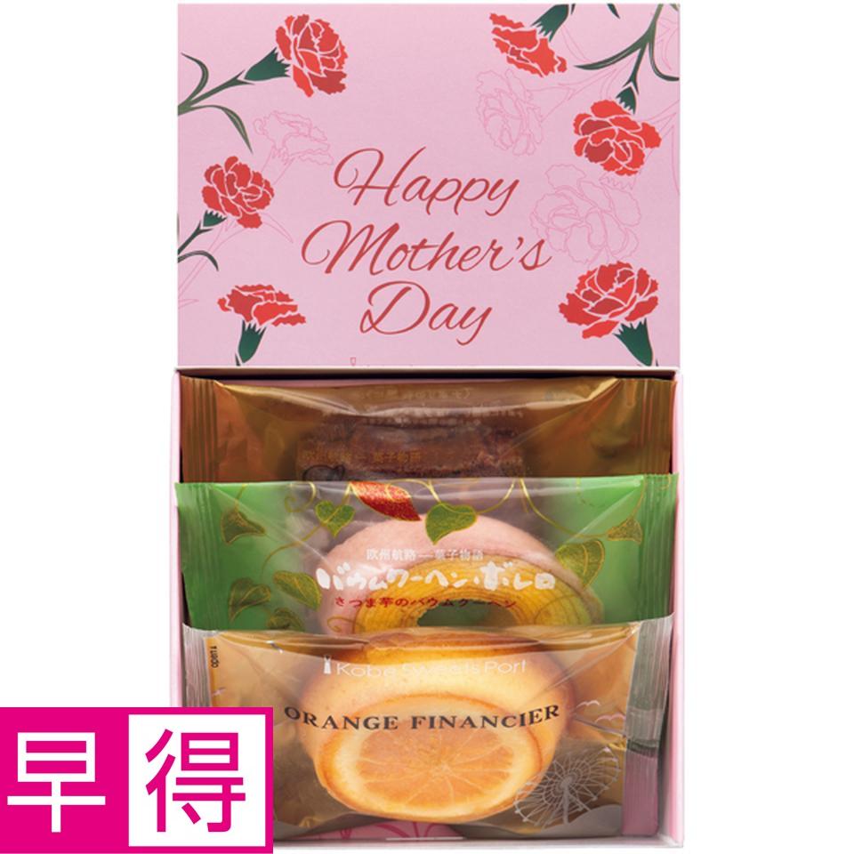 【母の日早得】Ｌｕｎａジュエルフルール「アンジュ」＋神戸スイーツポート　母の日焼き菓子セット 商品サムネイル
