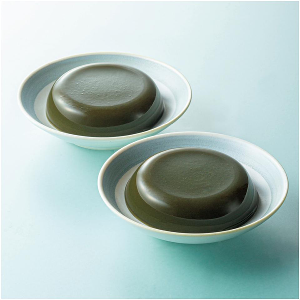 【父の日早得】リーフミディ胡蝶蘭「グリーンピクシー」（ＳＵＳＴＥＥ付）＋太田製茶　玉露入りわらび餅 商品サムネイル