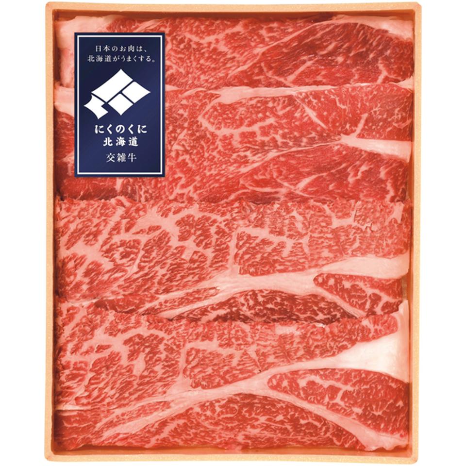【冬の贈りもの】 にくのくに北海道　交雑牛かたロースすきやき用 商品サムネイル