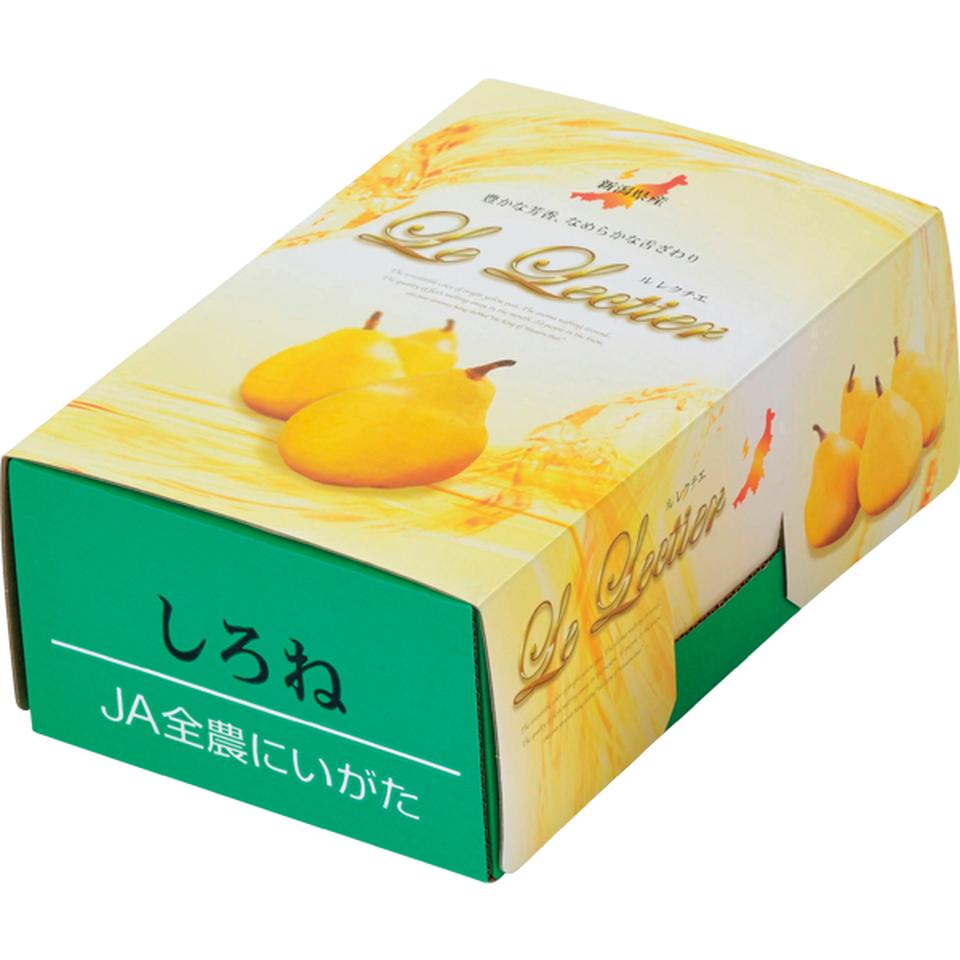 【お歳暮 ギフト】新潟県産(JA新潟かがやき) フルーツフラワーしろねのル レクチエ 商品画像(2)