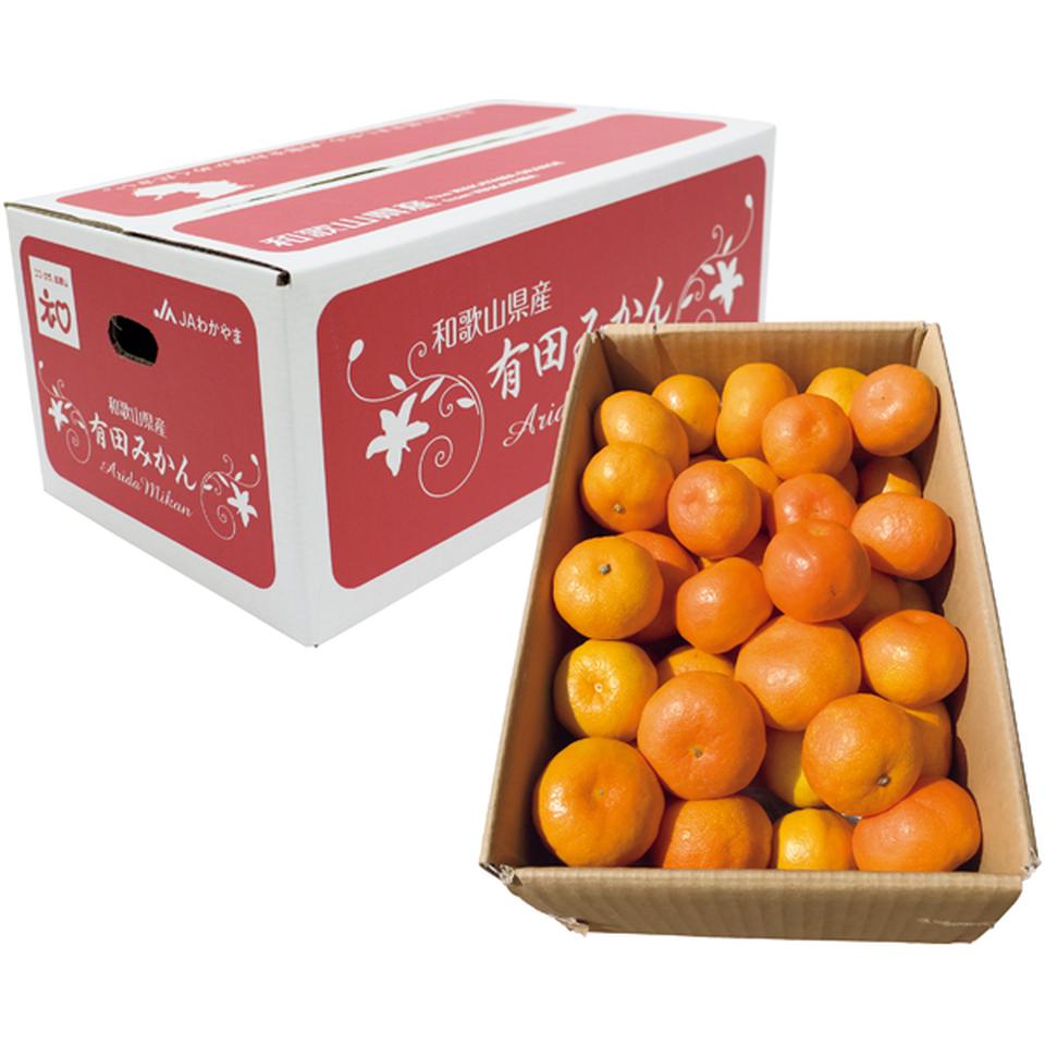 【冬の贈りもの】和歌山県産（ＪＡわかやま） 有田みかん　秀品、Ｌ又はＭ又はＳサイズ、計５ｋｇ以上 商品サムネイル