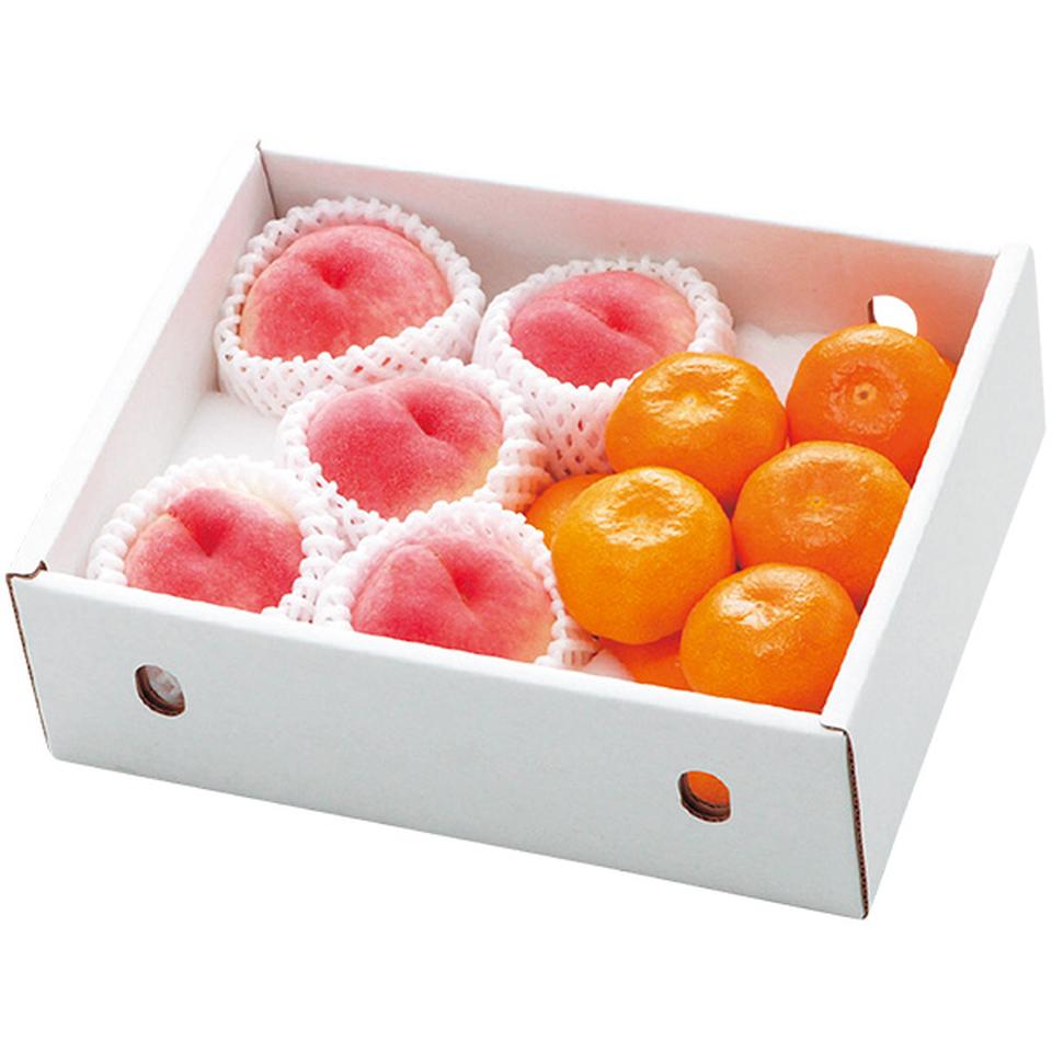 【夏の贈りもの】和歌山県産　桃　ハウスみかんセット 商品サムネイル