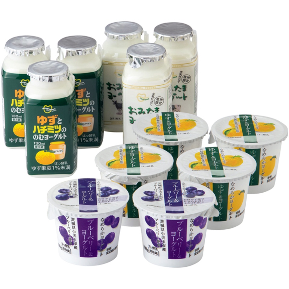 【夏の贈りもの】小美玉ふるさと食品公社 おみたまヨーグルトギフトセット 商品サムネイル
