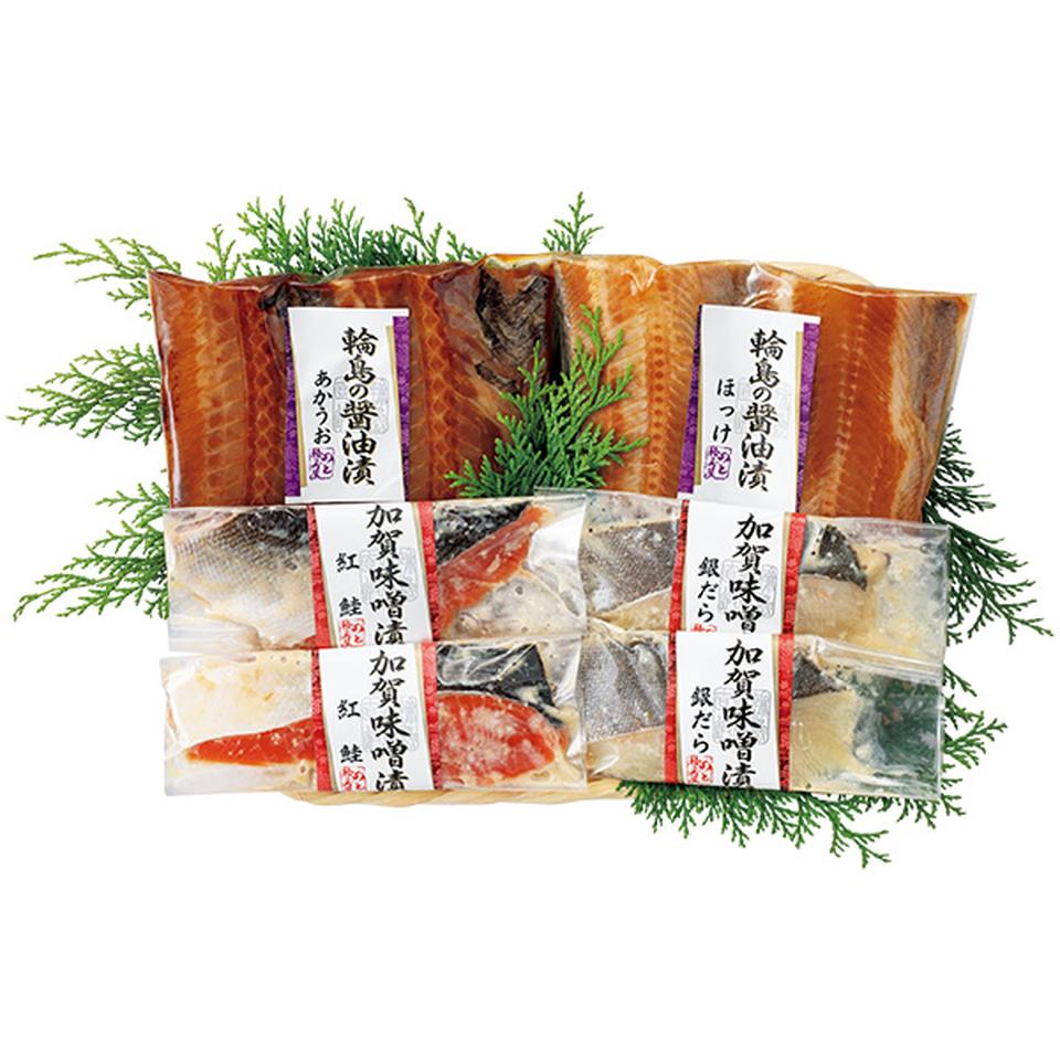 【夏の贈りもの】輪島　西脇水産　輪島の醤油漬と加賀味噌漬 商品サムネイル