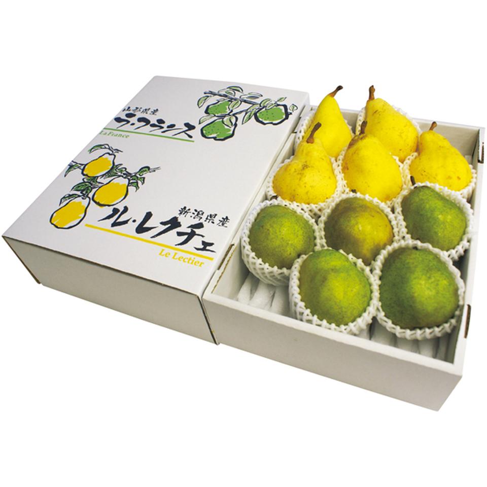 【冬の贈りもの】 山形県産ラ・フランスと新潟県産ル　レクチエ詰合せ 商品サムネイル