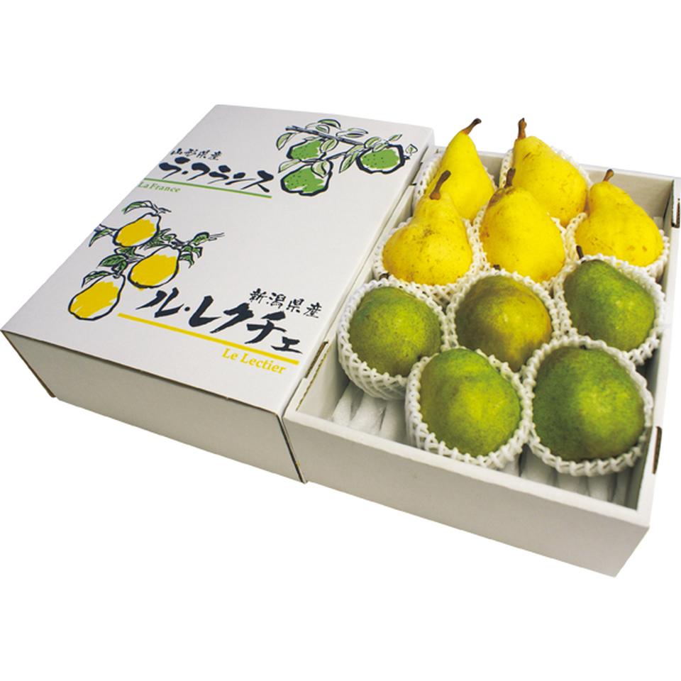 【お歳暮 ギフト】 山形県産ラ・フランスと新潟県産ル　レクチエ詰合せ 商品サムネイル