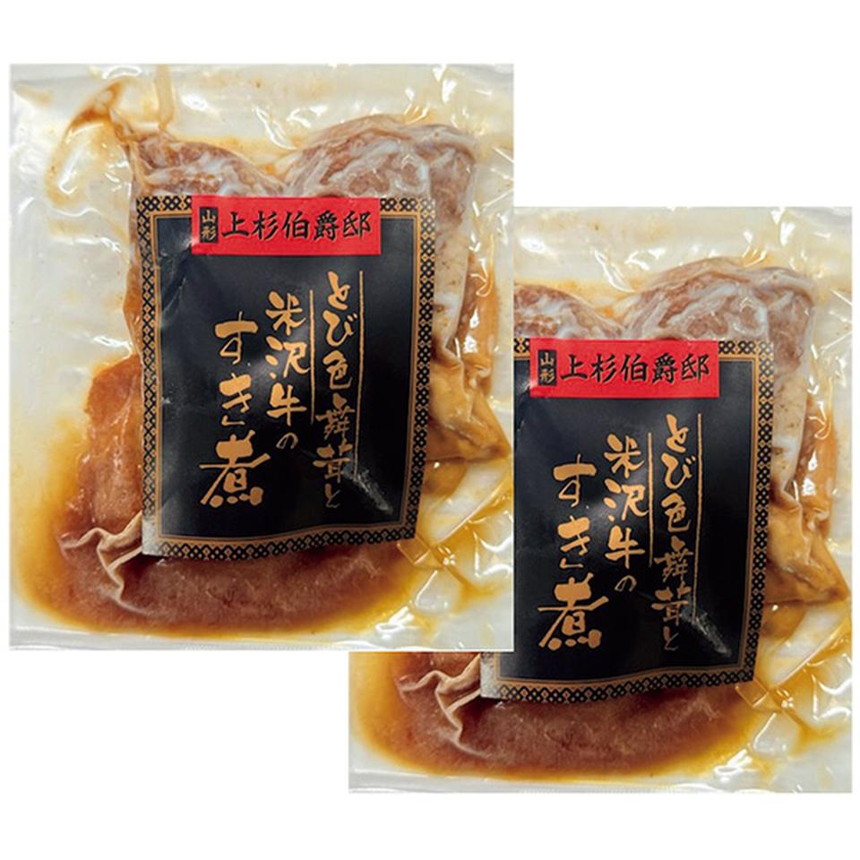 【夏の贈りもの】みやさかや　上杉伯爵邸監修米沢牛ととび色舞茸のすき煮 商品サムネイル