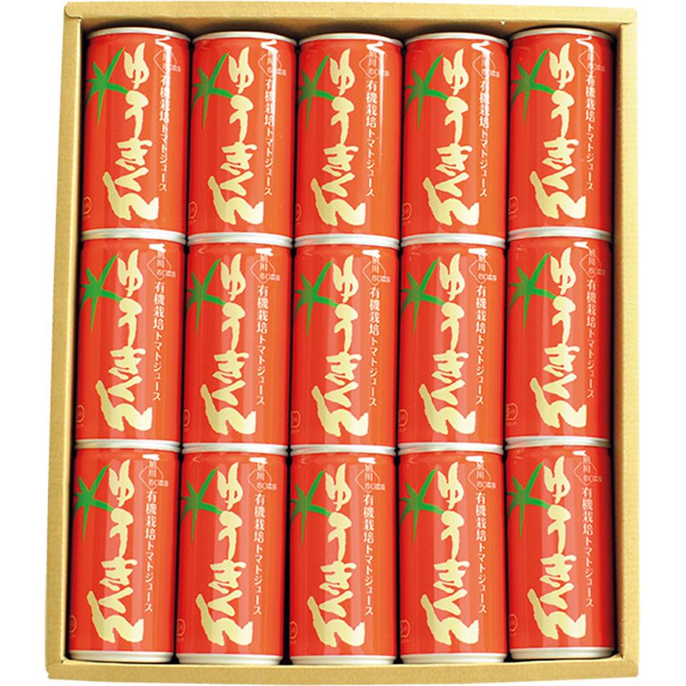 【夏の贈りもの】北海道産（谷口農場）　有機栽培トマトジュースゆうきくん 商品サムネイル