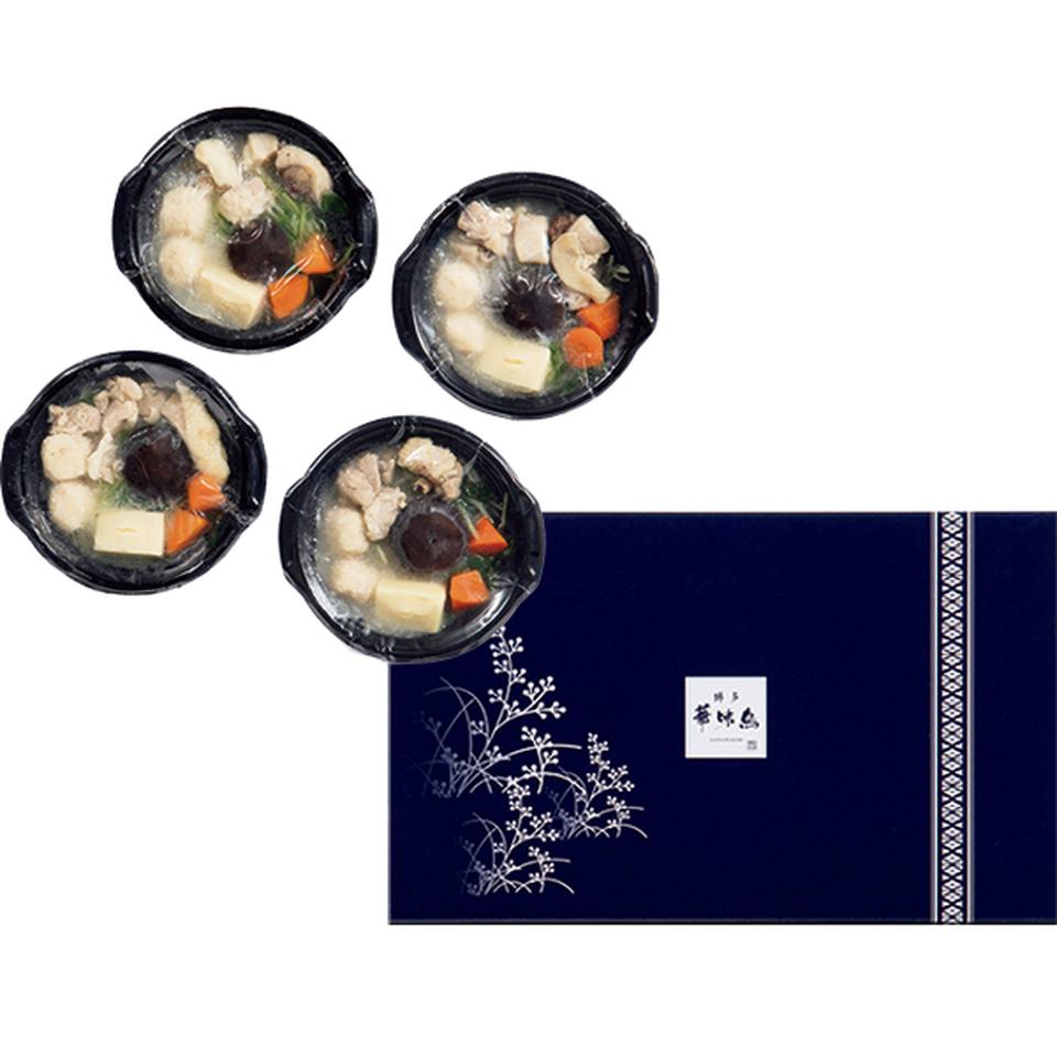 【お歳暮 ギフト】博多華味鳥 水たき小鍋セット 商品画像(1)