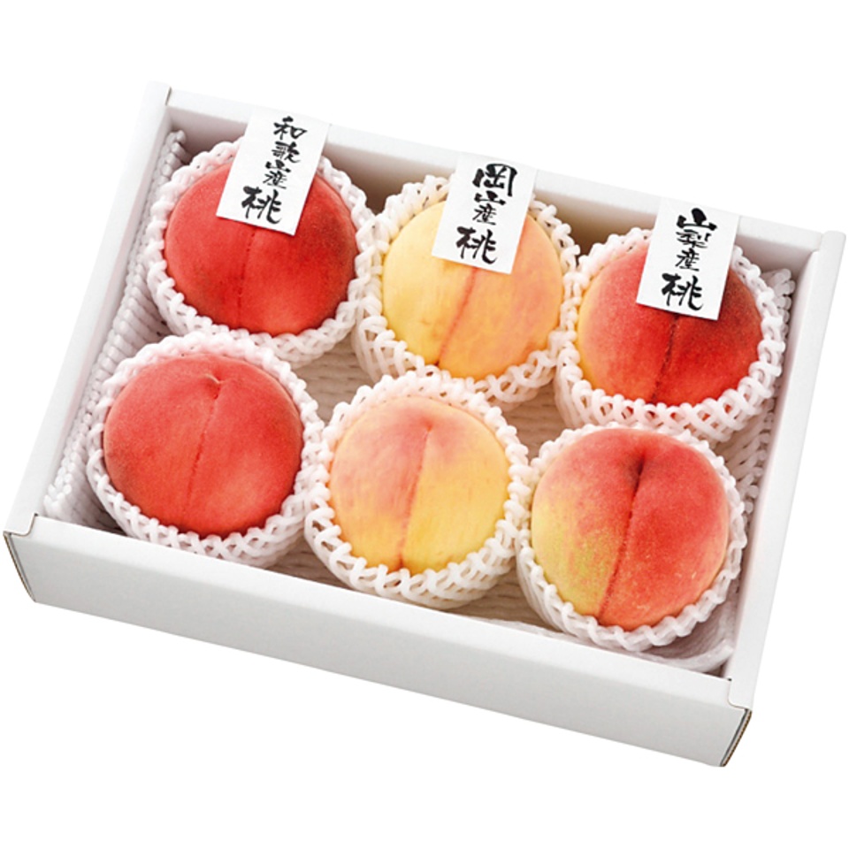 【夏の贈りもの】和歌山県産・山梨県産・岡山県産 桃３産地食べ比べ 商品サムネイル