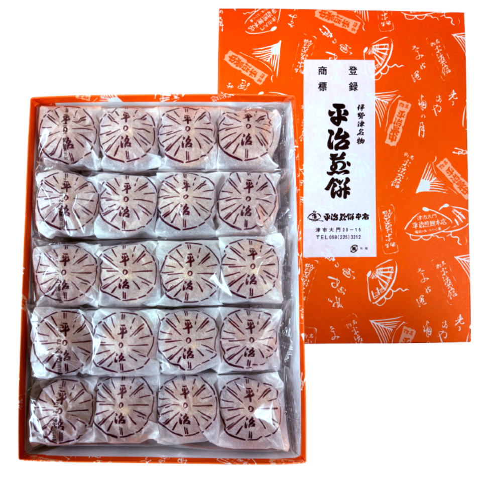 【三重 津】【平治煎餅本店】平治煎餅 80枚入 箱 商品画像(1)