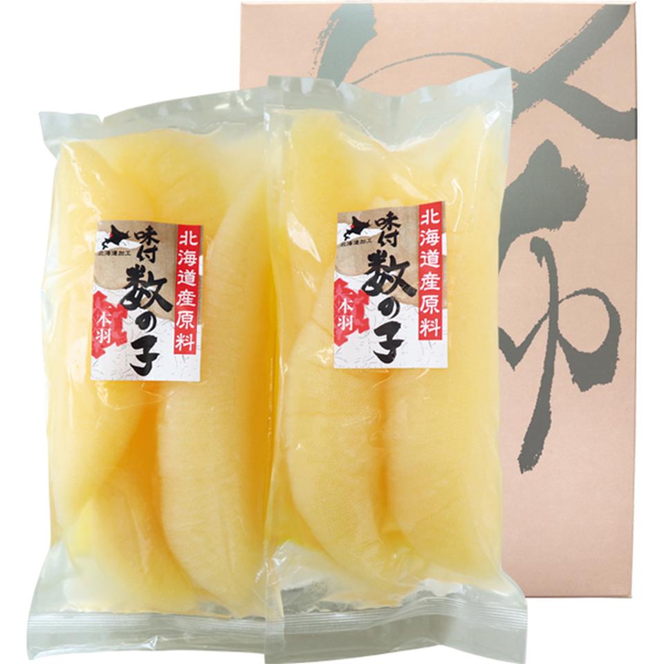 【お歳暮 ギフト早得】北海道 北日本水産物 北海道前浜でとれた味付数の子 商品画像(1)
