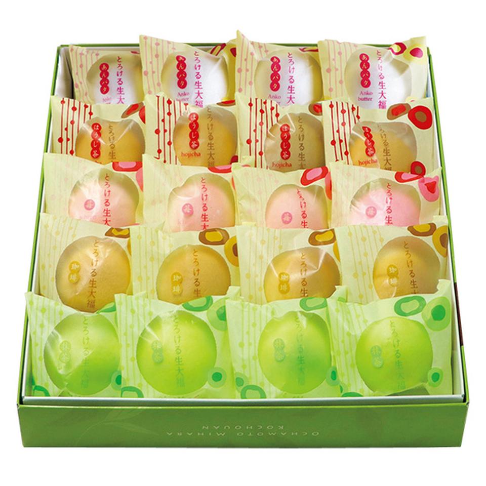 【夏の贈りもの】あづみの茶胡蝶庵　とろける生大福５種２０個入 商品サムネイル