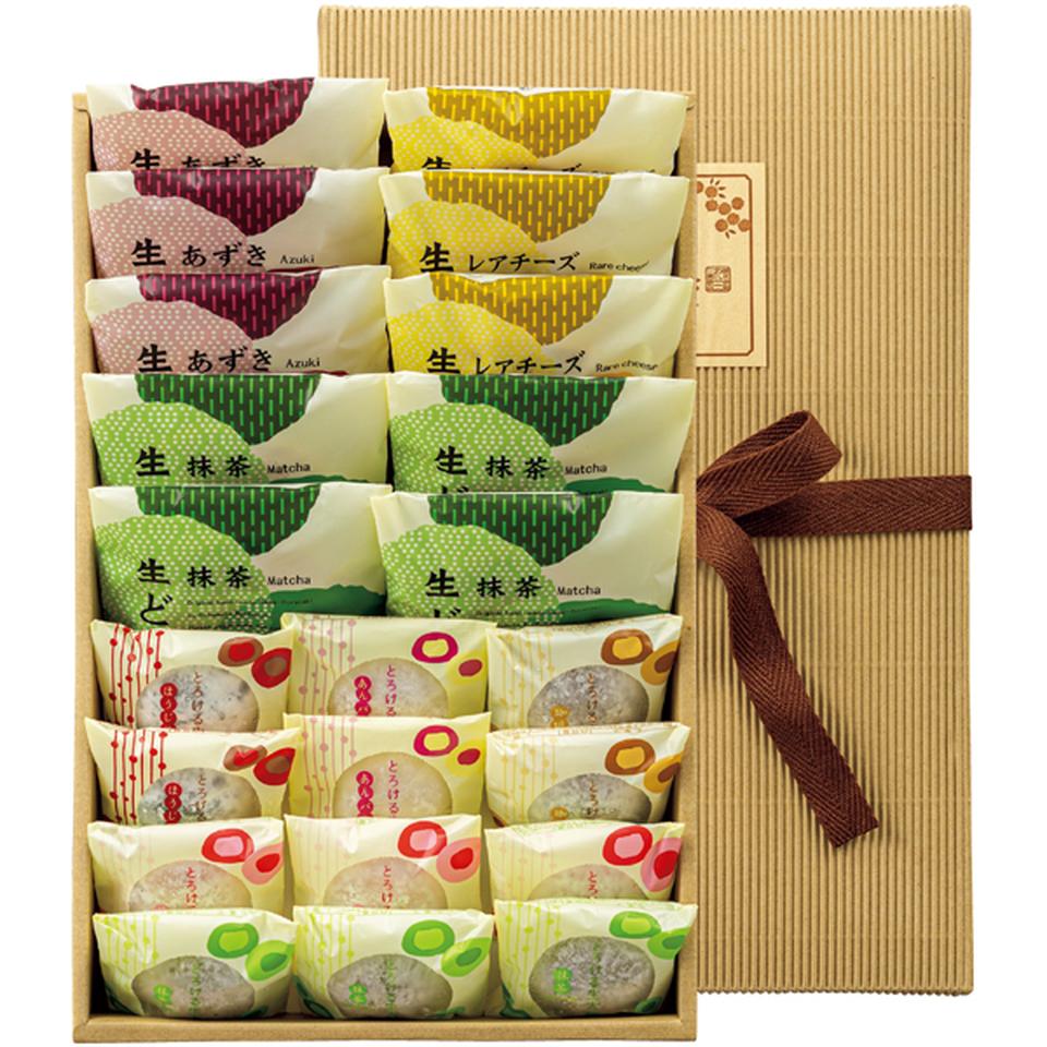 【冬の贈りもの】あづみの茶胡蝶庵 とろける生大福＆どら焼きギフト 商品サムネイル