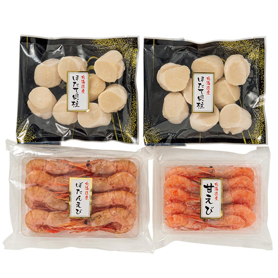 【夏の贈りもの】北海道ぎょれん　北海道産　ほたて・えびセット 商品サムネイル