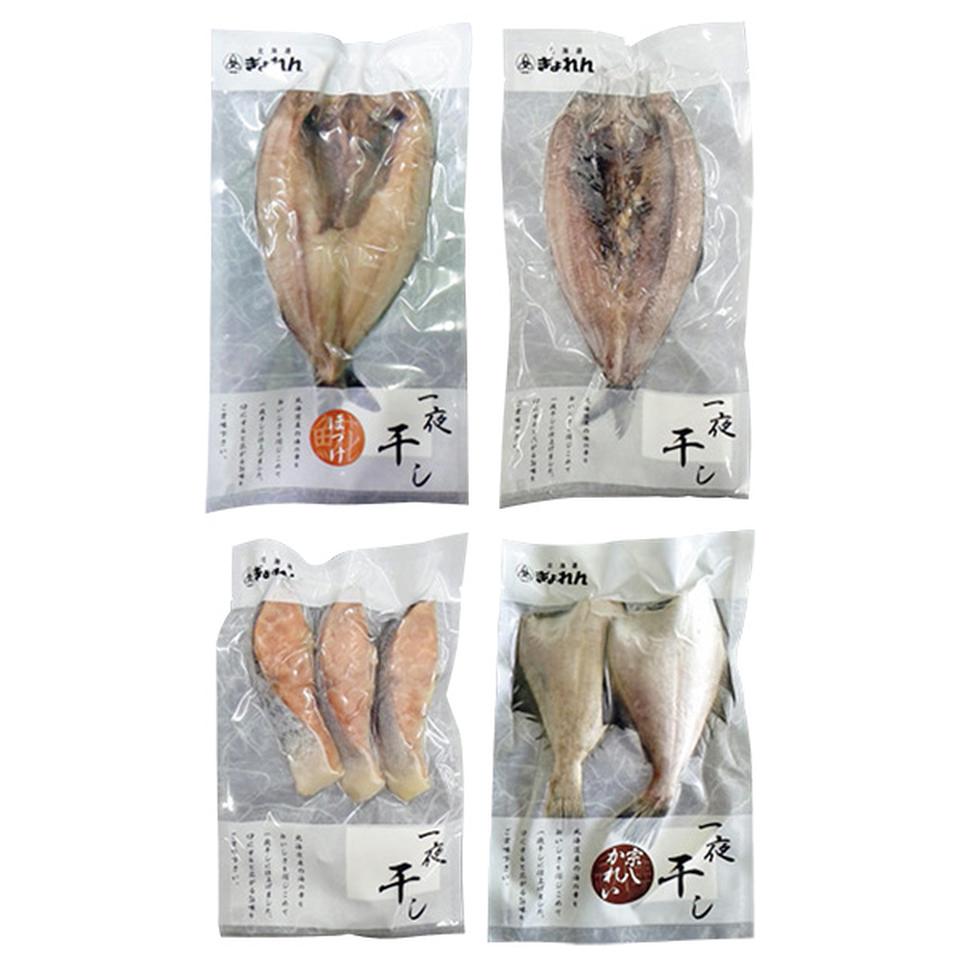 【夏の贈りもの】北海道ぎょれん　浜の朝食　大振りほっけ入り４種 商品サムネイル