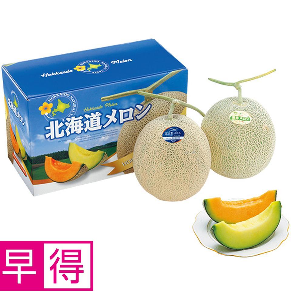 【夏の贈りもの早得】北海道産（ＪＡふらの・ＪＡ北そらち）　富良野メロンと北空知メロン 商品サムネイル