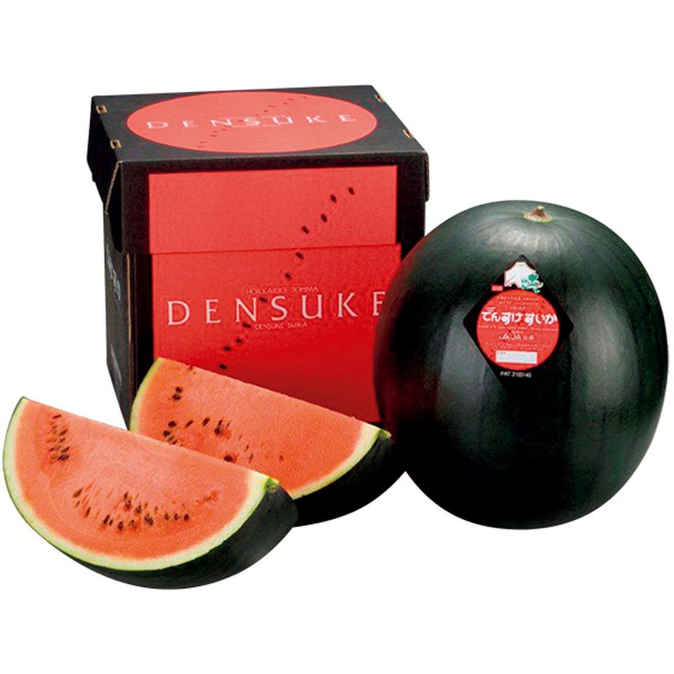【夏の贈りもの】北海道産（ＪＡ当麻）　自宅用　でんすけ西瓜　優品 商品サムネイル