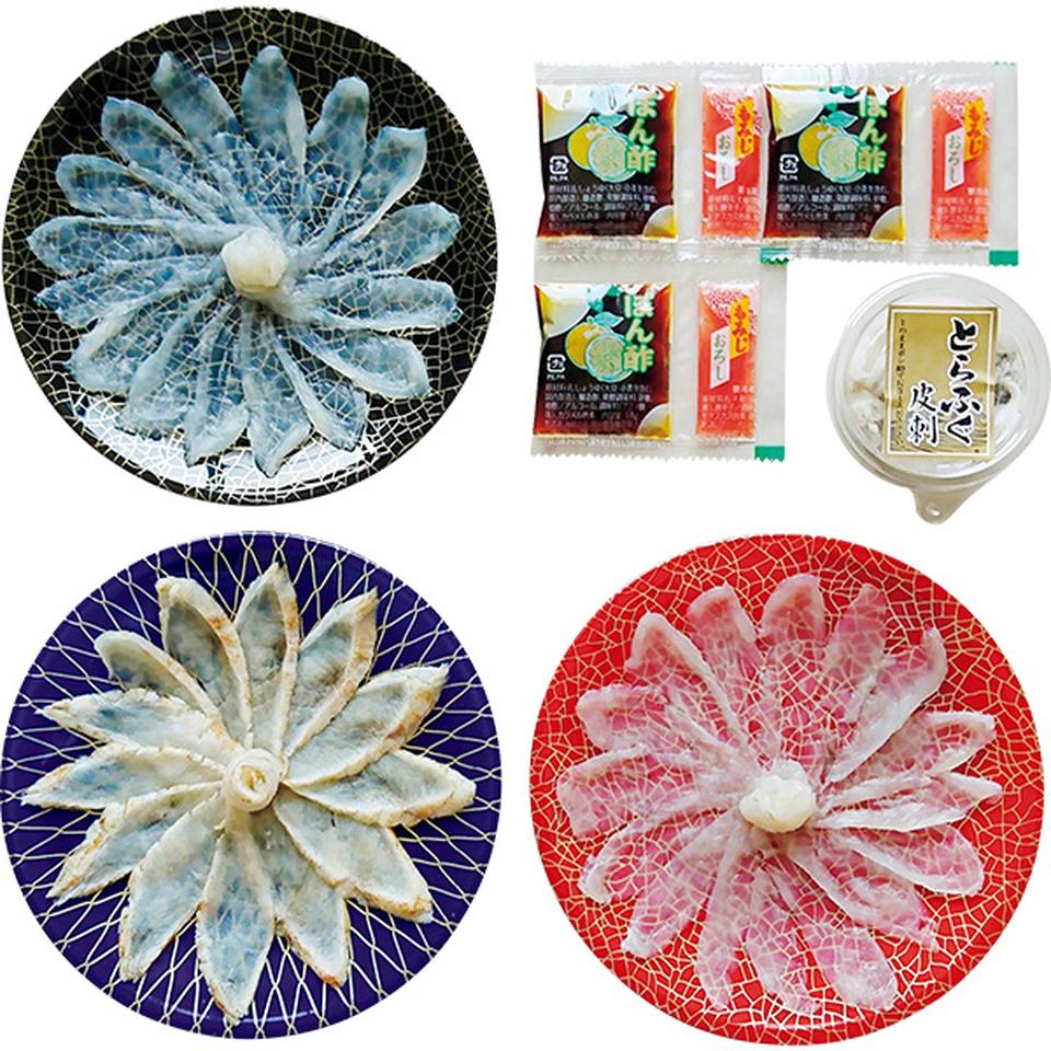 【夏の贈りもの】関門シーフレッシュ　ふぐ刺身あじくらべ 商品サムネイル