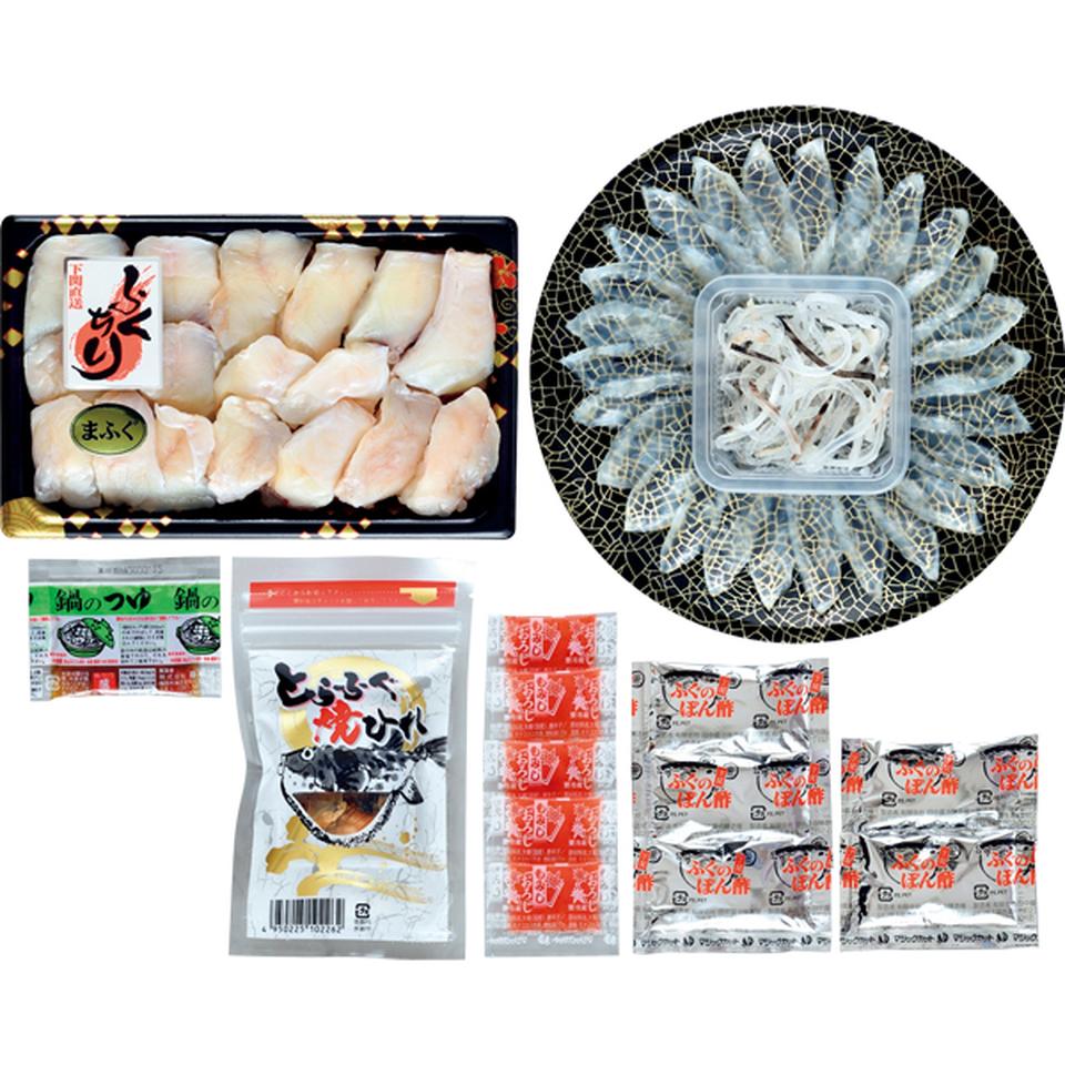 【お歳暮 ギフト早得】関門シーフレッシュ 天然まふぐ料理セット 商品画像(1)