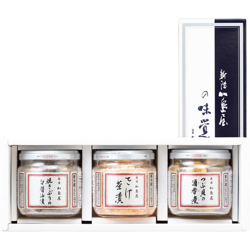 【冬の贈りもの】加島屋 加島屋の味覚詰合せ（中瓶３本） 商品サムネイル