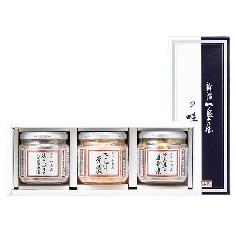 【夏の贈りもの】加島屋　加島屋の味覚詰合せ（中瓶３本） 商品サムネイル