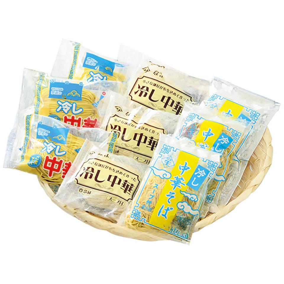 【夏の贈りもの】清水商店　福井でつくった冷やし中華の食べくらべ 商品サムネイル