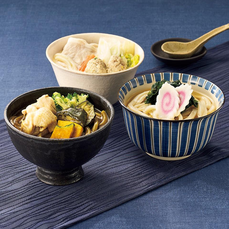 【お歳暮 ギフト】うどん本陣　山田家 個食讃岐うどん３種の味の詰合せ 商品サムネイル