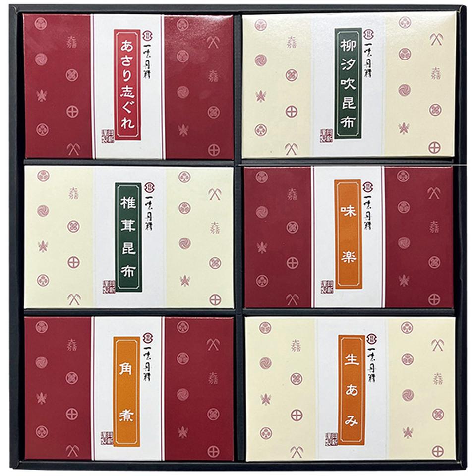 【夏の贈りもの】総本家貝新　貝新・志ぐれ煮６品詰合せ 商品サムネイル