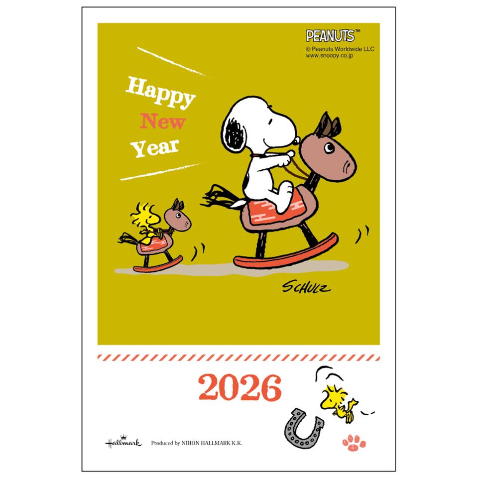 【フタバ年賀状パック】 イラスト付き年賀はがき スヌーピー カラー（3枚入り） SNP-01 商品サムネイル