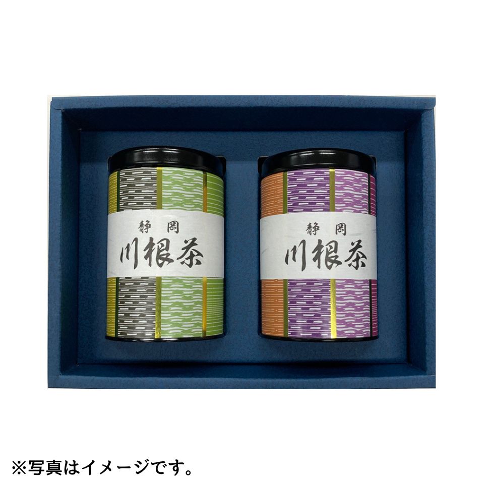 【静岡 山関園製茶】静岡川根産 一番摘み深蒸し茶 90g×2缶セット 商品サムネイル