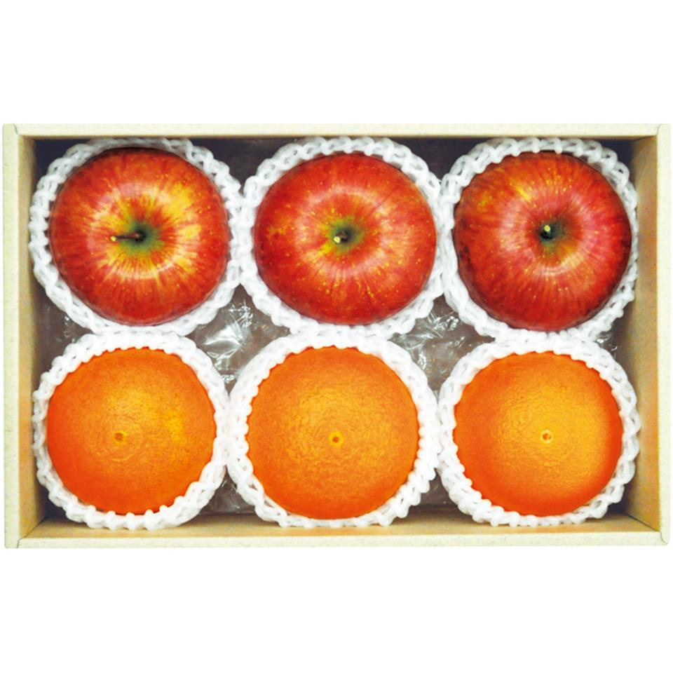 【冬の贈りもの】青森県産・愛媛県産 蜜入りサンふじりんご＆紅まどんな 商品サムネイル