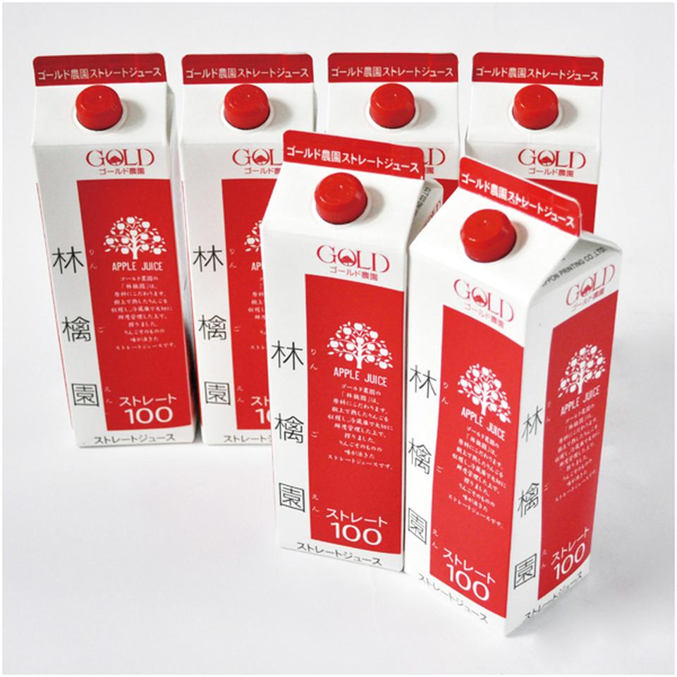 【母の日早得】ゴールド農園りんごジュース「林檎園」 商品サムネイル