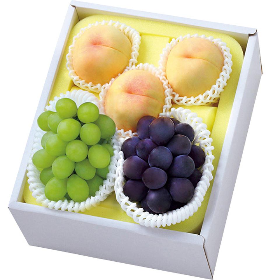 【夏の贈りもの】岡山県産　ピオーネ・シャインマスカット・桃セット 商品サムネイル