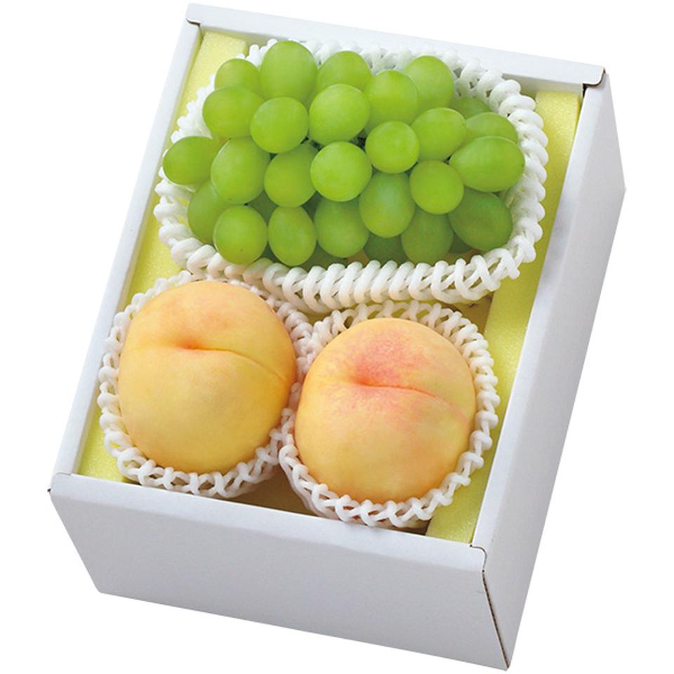 【夏の贈りもの】岡山県産　岡山の桃・シャインマスカットセット 商品サムネイル