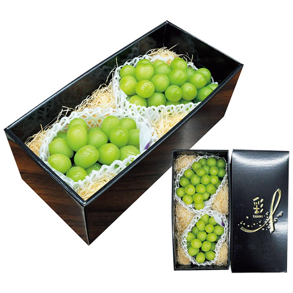 【夏の贈りもの】山梨県産・長野県産　シャインマスカット２房 商品サムネイル