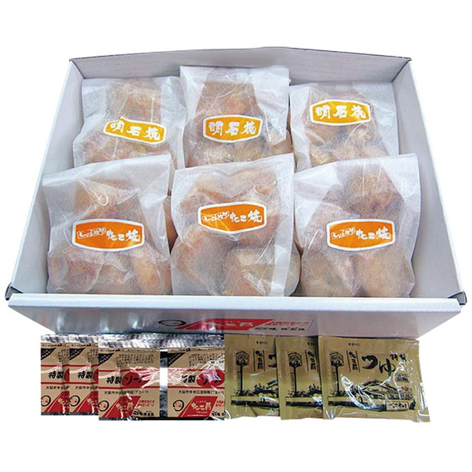 【夏の贈りもの】元祖たこ昌　たこ昌のたこ焼＆明石焼セット 商品サムネイル