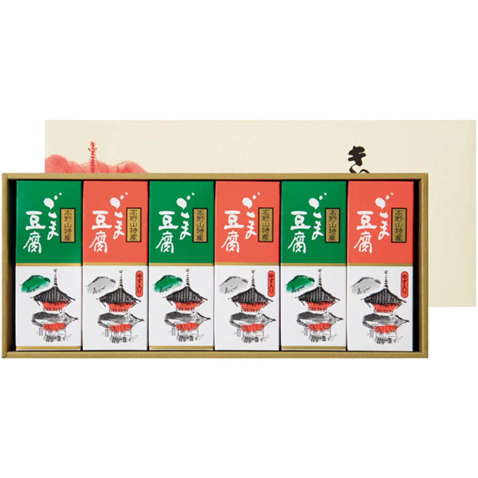 【夏の贈りもの】大覚総本舗 ごま豆腐詰合せ１２個入り 商品サムネイル