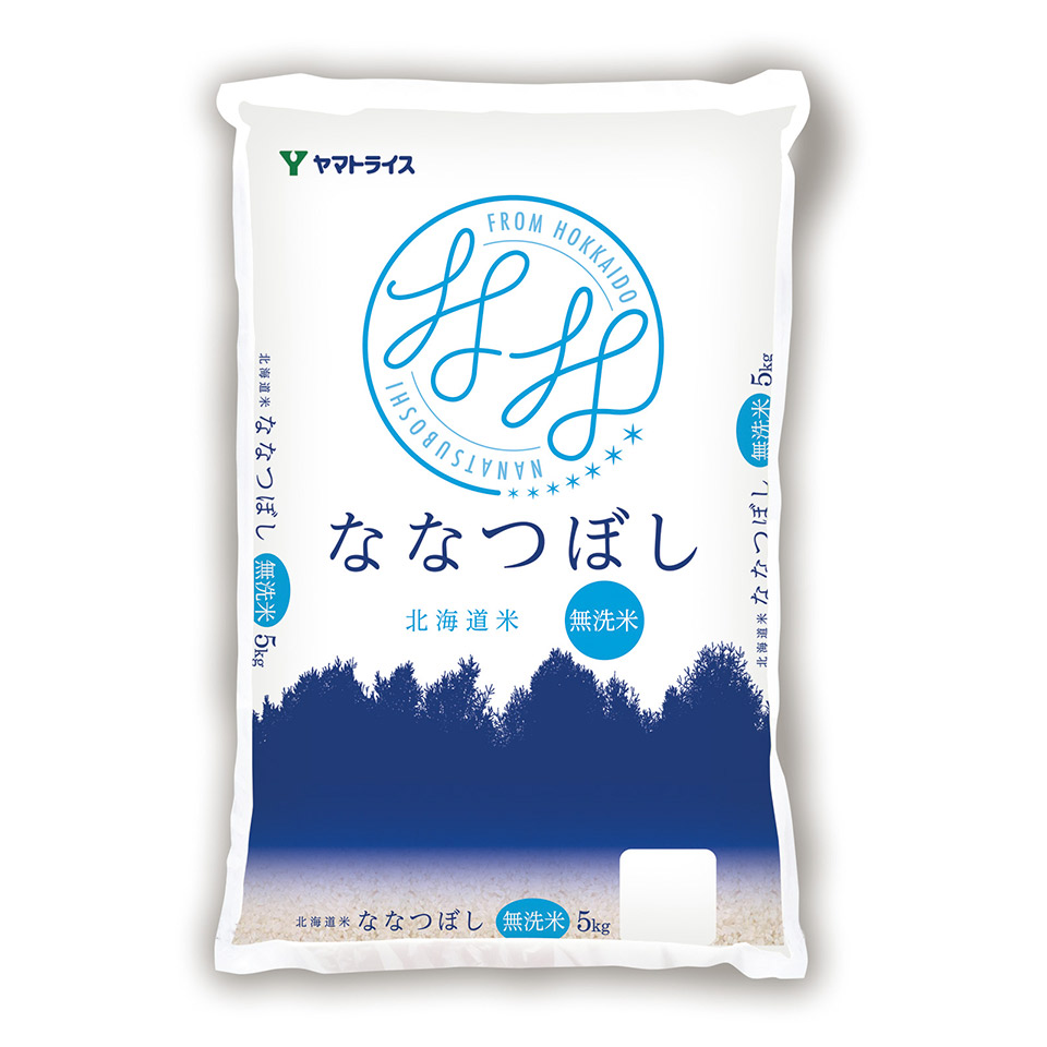【ヤマトライス】令和７年度産 無洗米 北海道産 ななつぼし ５ kg 商品サムネイル