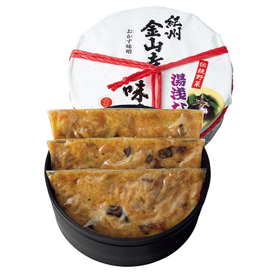 【夏の贈りもの】丸新本家　湯浅なす金山寺味噌（樽） 商品サムネイル