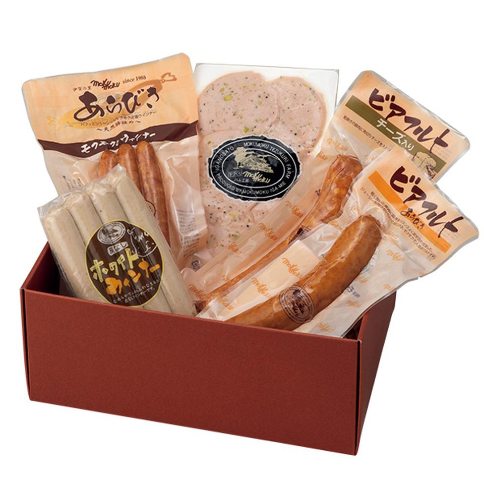 【夏の贈りもの】モクモク手づくりファーム　モクモクバラエティギフト　型番：ＳＢＸ３５ 商品サムネイル