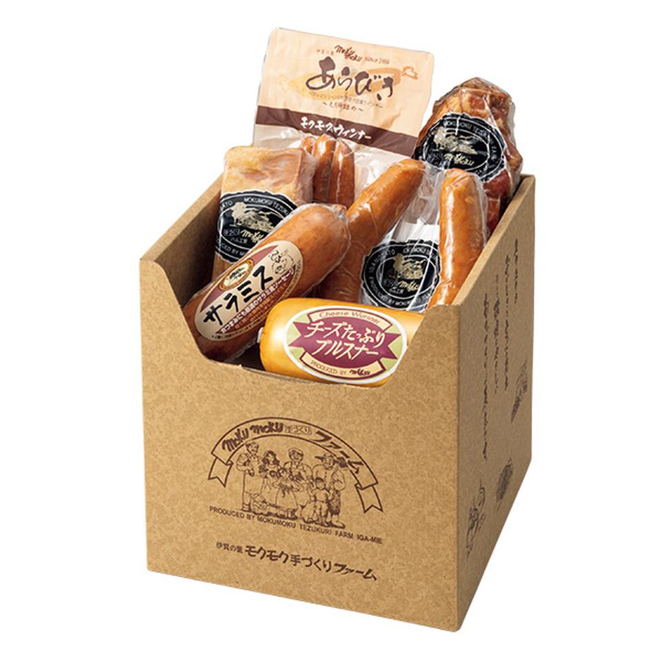 【夏の贈りもの】モクモク手づくりファーム　モクモクバラエティギフト　型番：ＬＸ－８０ 商品サムネイル