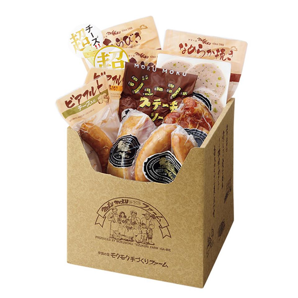 【夏の贈りもの】モクモク手づくりファーム　モクモクバラエティギフト　型番：ＭＷＸ－１００ 商品サムネイル