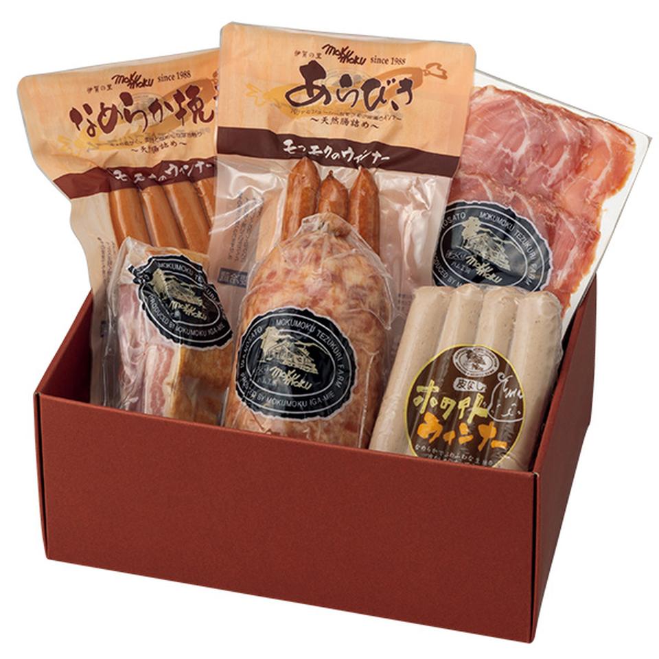 【夏の贈りもの】モクモク手づくりファーム　モクモクバラエティギフト　型番：ＭＫＸ－５０ 商品サムネイル