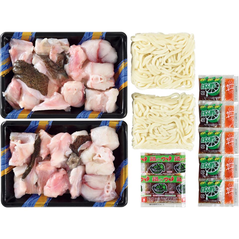 【お歳暮 ギフト早得】ヤマモ水産 山口県産あんこう鍋・うどん付きセット 商品画像(1)