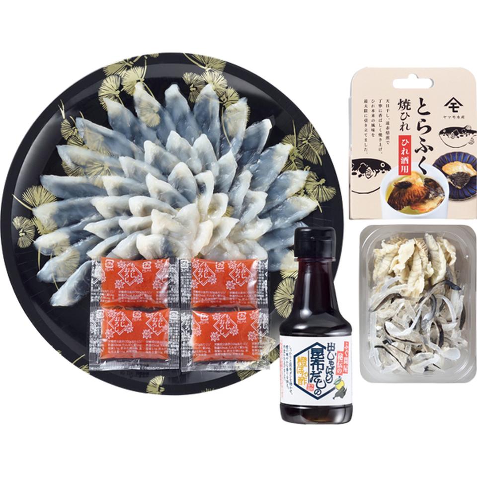 【お歳暮 ギフト早得】ヤマモ水産 山口県産天然とらふぐ刺身セット 商品画像(1)