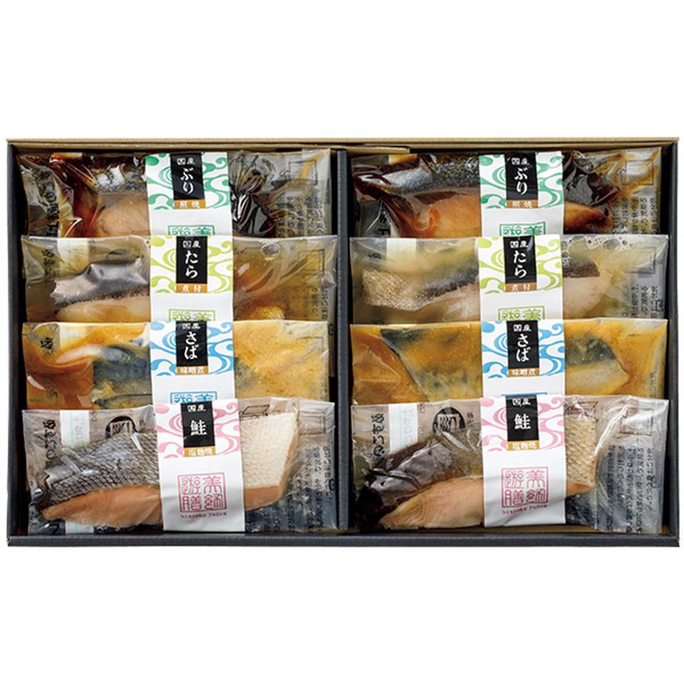 【夏の贈りもの】丸市食品　レンジで簡単　国産鮮魚の煮魚・焼魚詰合せ 商品サムネイル