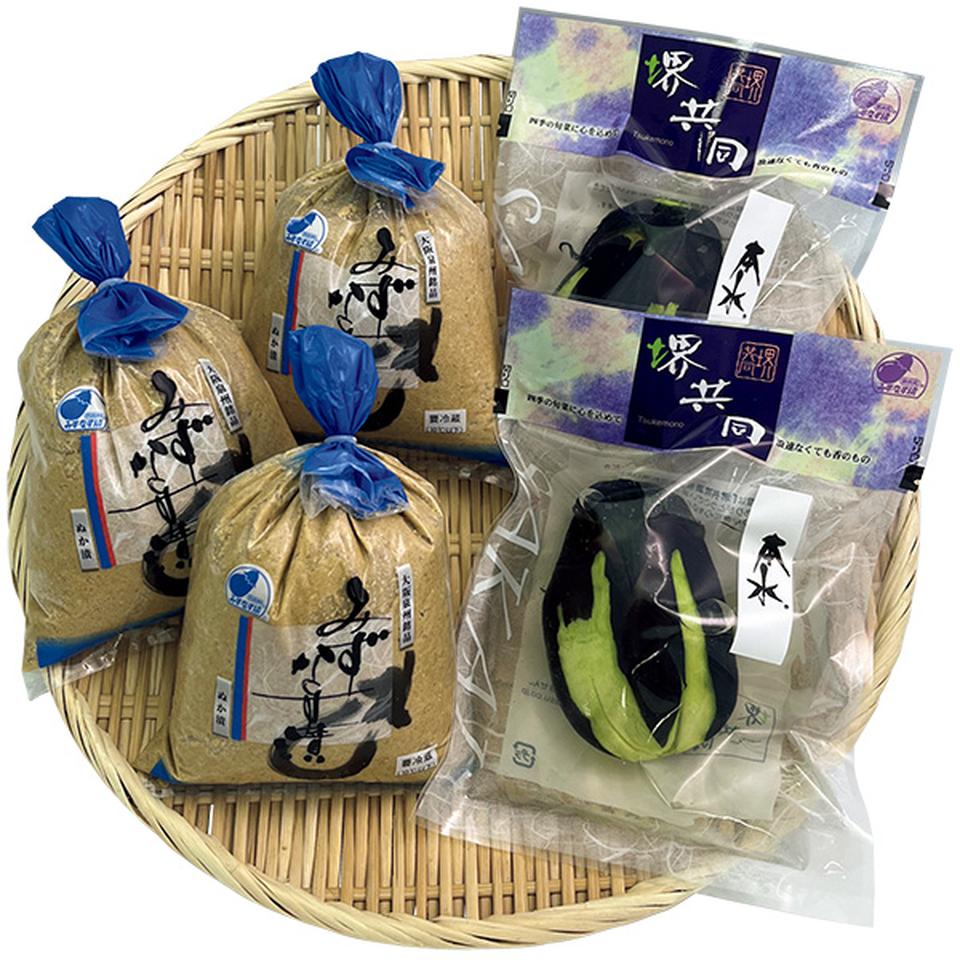 【夏の贈りもの】堺共同漬物　泉州本水食べくらべセット 商品サムネイル